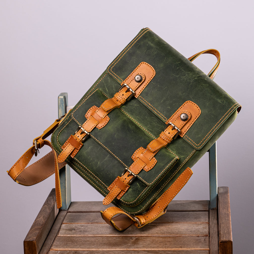 Brian Handcrafted Leather Backpack