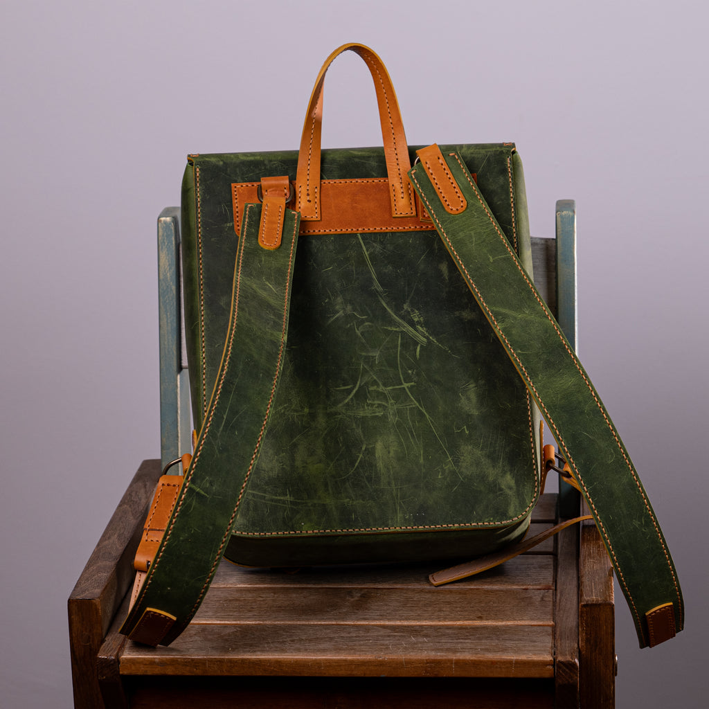 Brian Handcrafted Leather Backpack