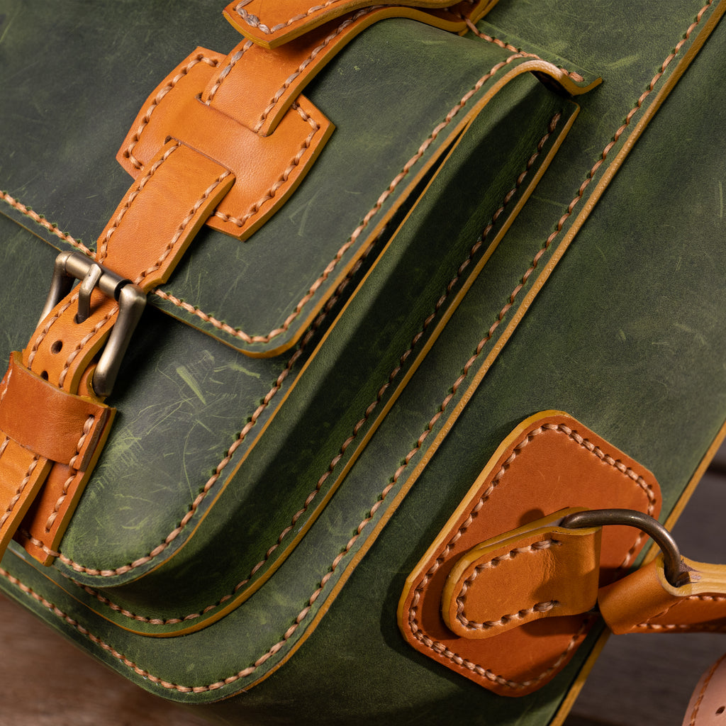 Brian Handcrafted Leather Backpack