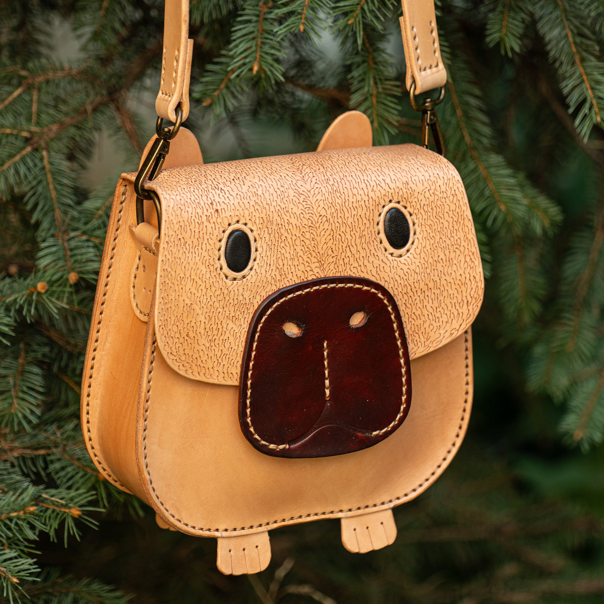 Capybara Handcrafted Leather Bag