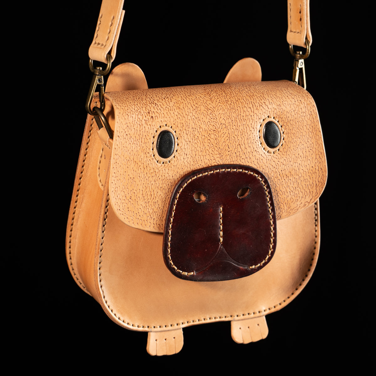 Capybara Handcrafted Leather Bag