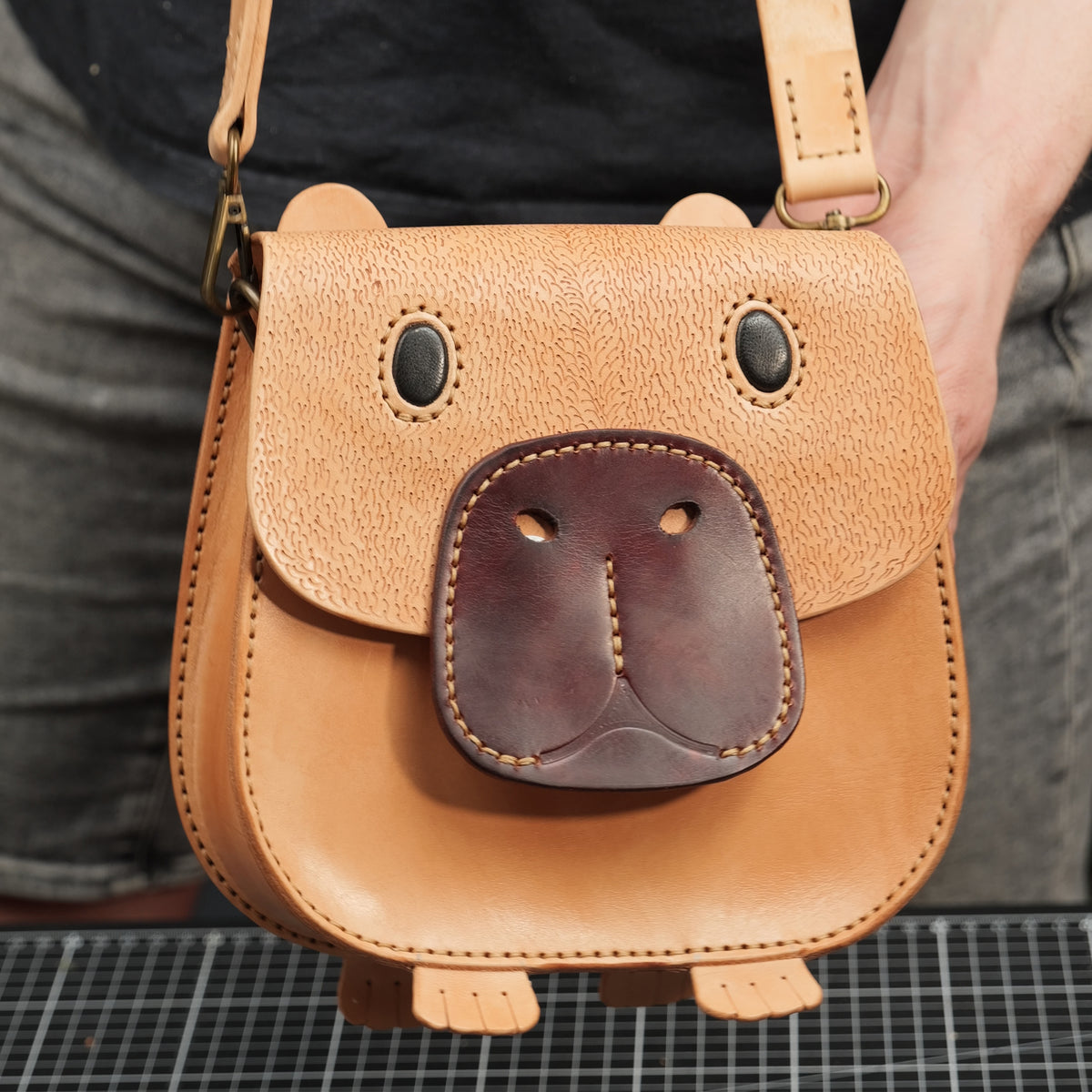 Capybara Handcrafted Leather Bag