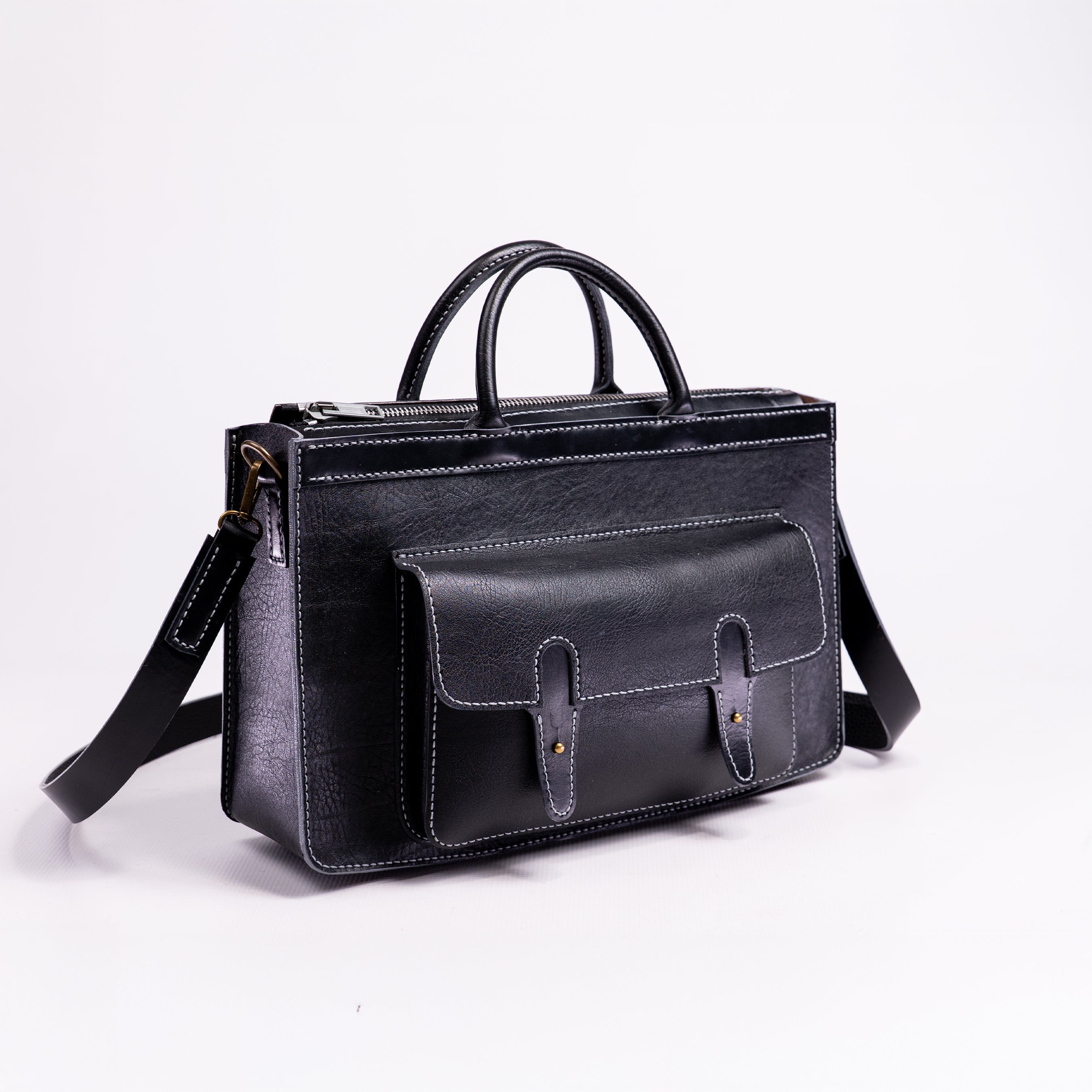 Ellis Handcrafted Leather Briefcase