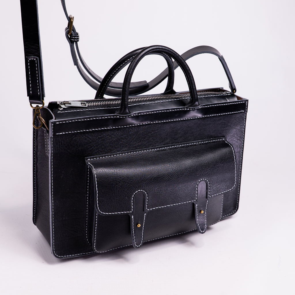 Ellis Handcrafted Leather Briefcase