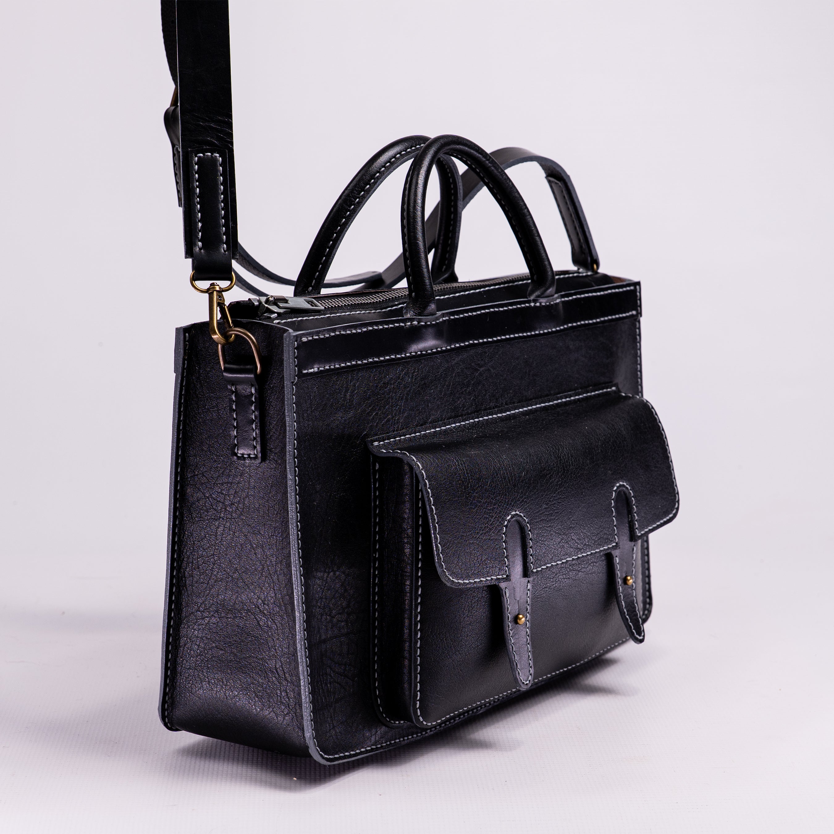 Ellis Handcrafted Leather Briefcase