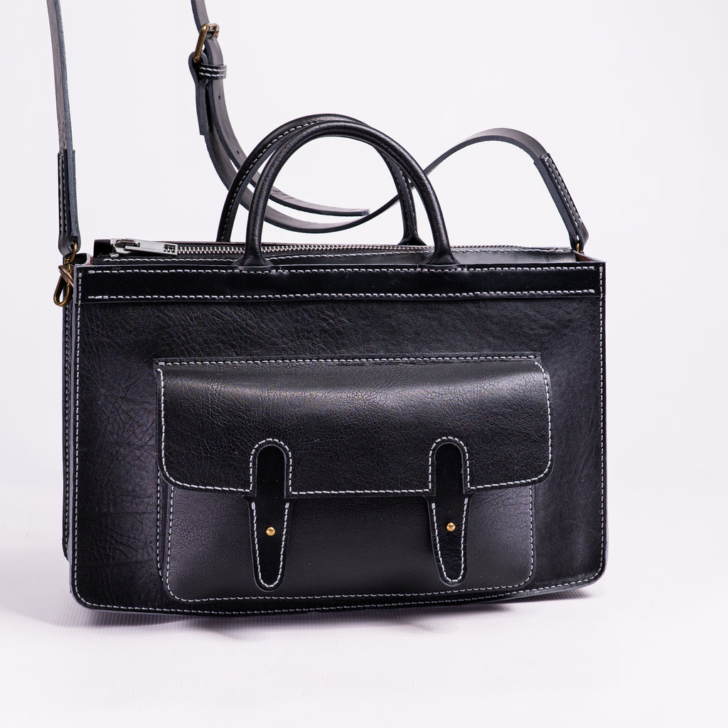 Ellis Handcrafted Leather Briefcase
