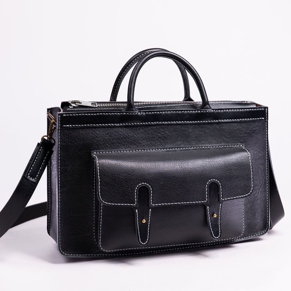 Ellis Handcrafted Leather Briefcase