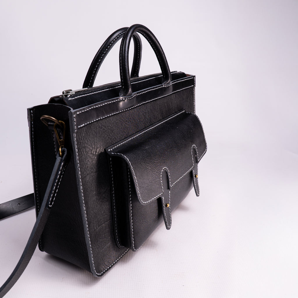 Ellis Handcrafted Leather Briefcase