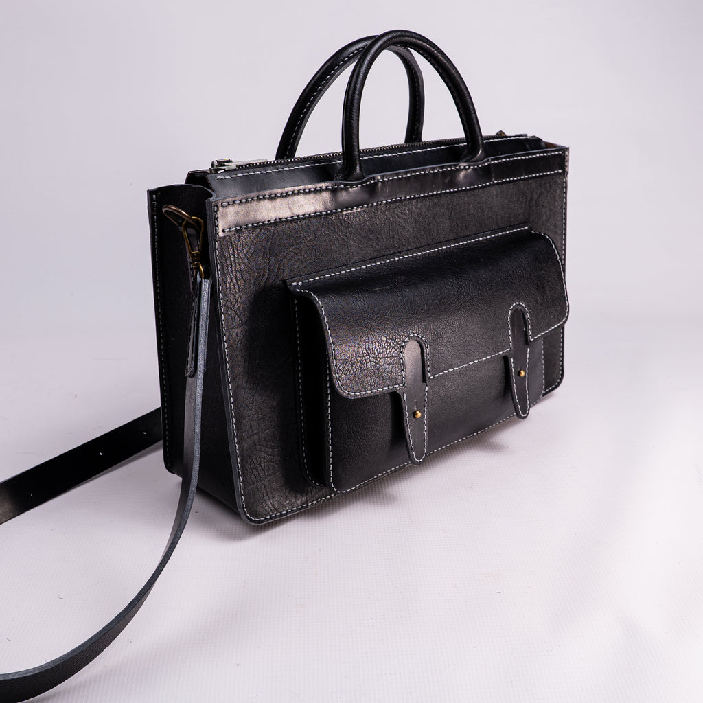 Ellis Handcrafted Leather Briefcase