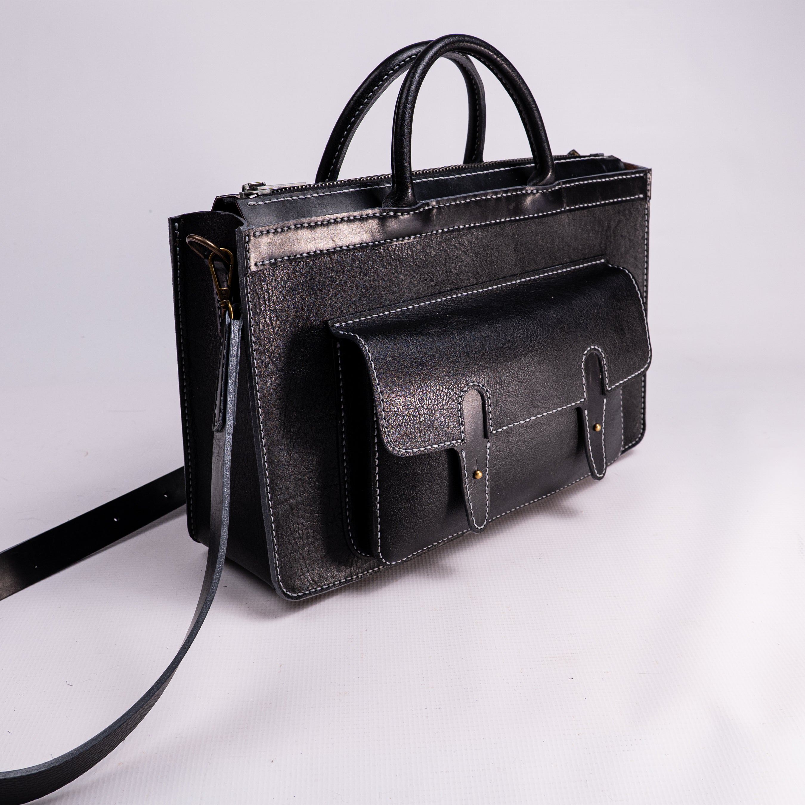Ellis Handcrafted Leather Briefcase