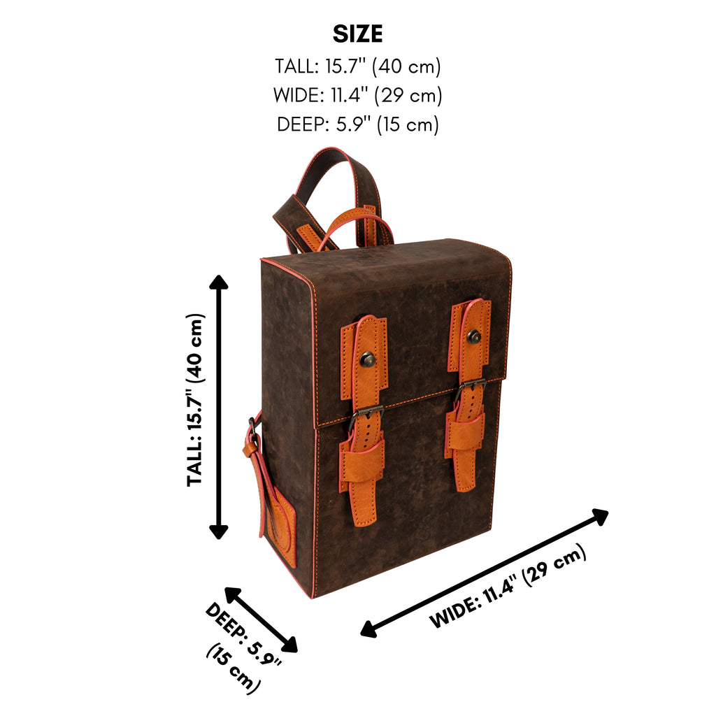 Harrison Handcrafted Leather Backpack