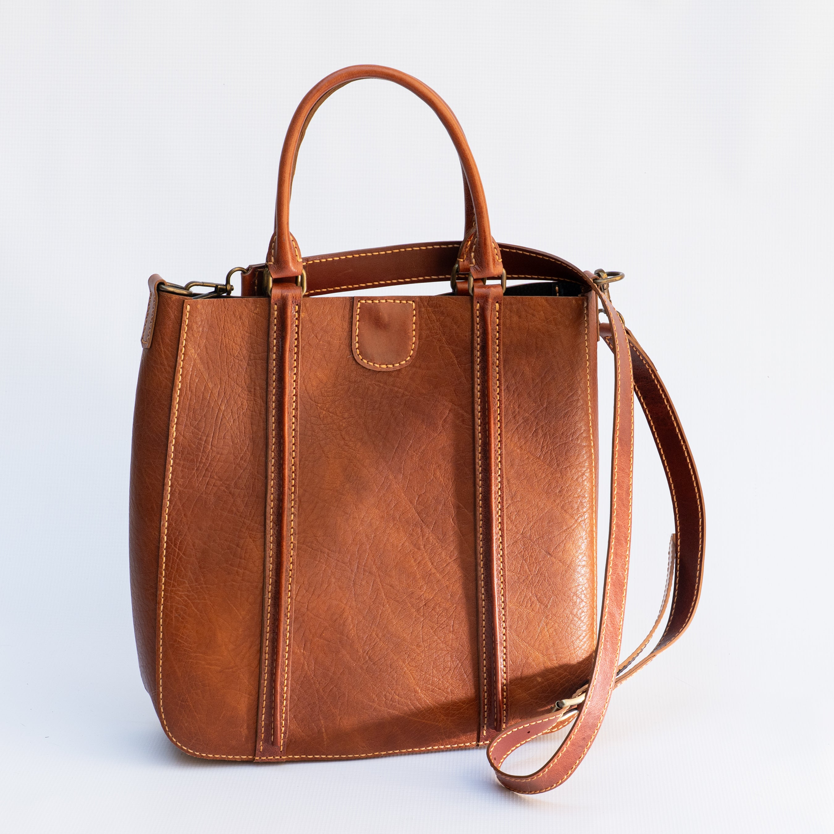 Isabelle Handcrafted Leather Tote Bag