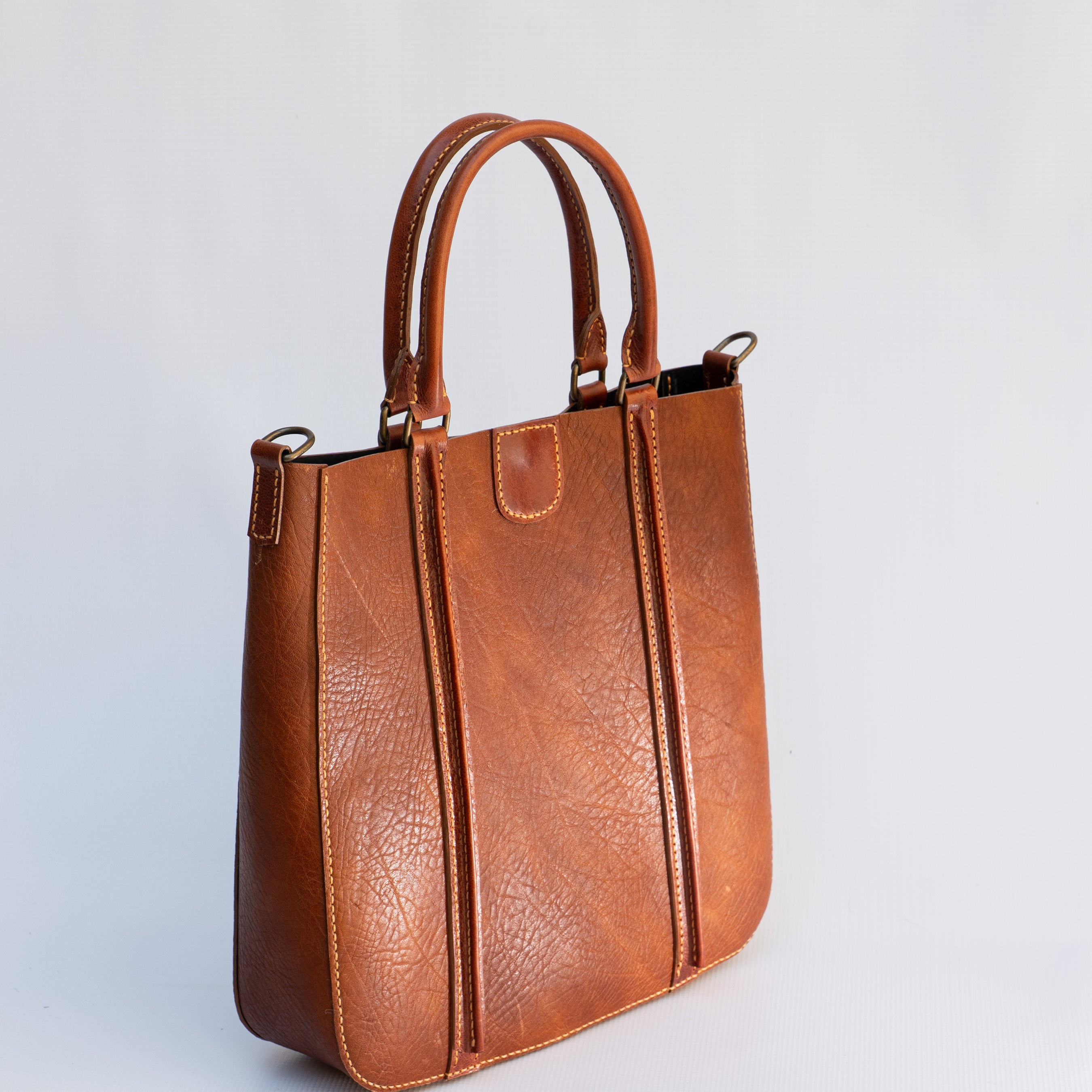 Isabelle Handcrafted Leather Tote Bag