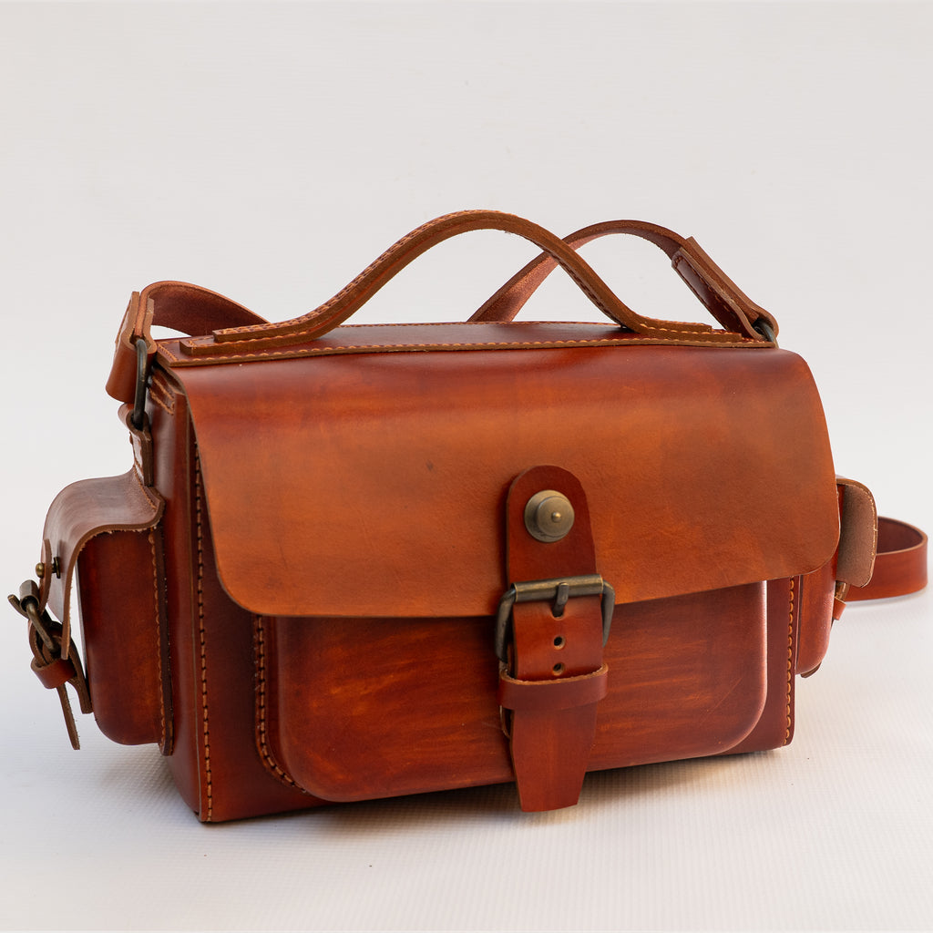 Livingstone Handmade Leather Crossbody Bag