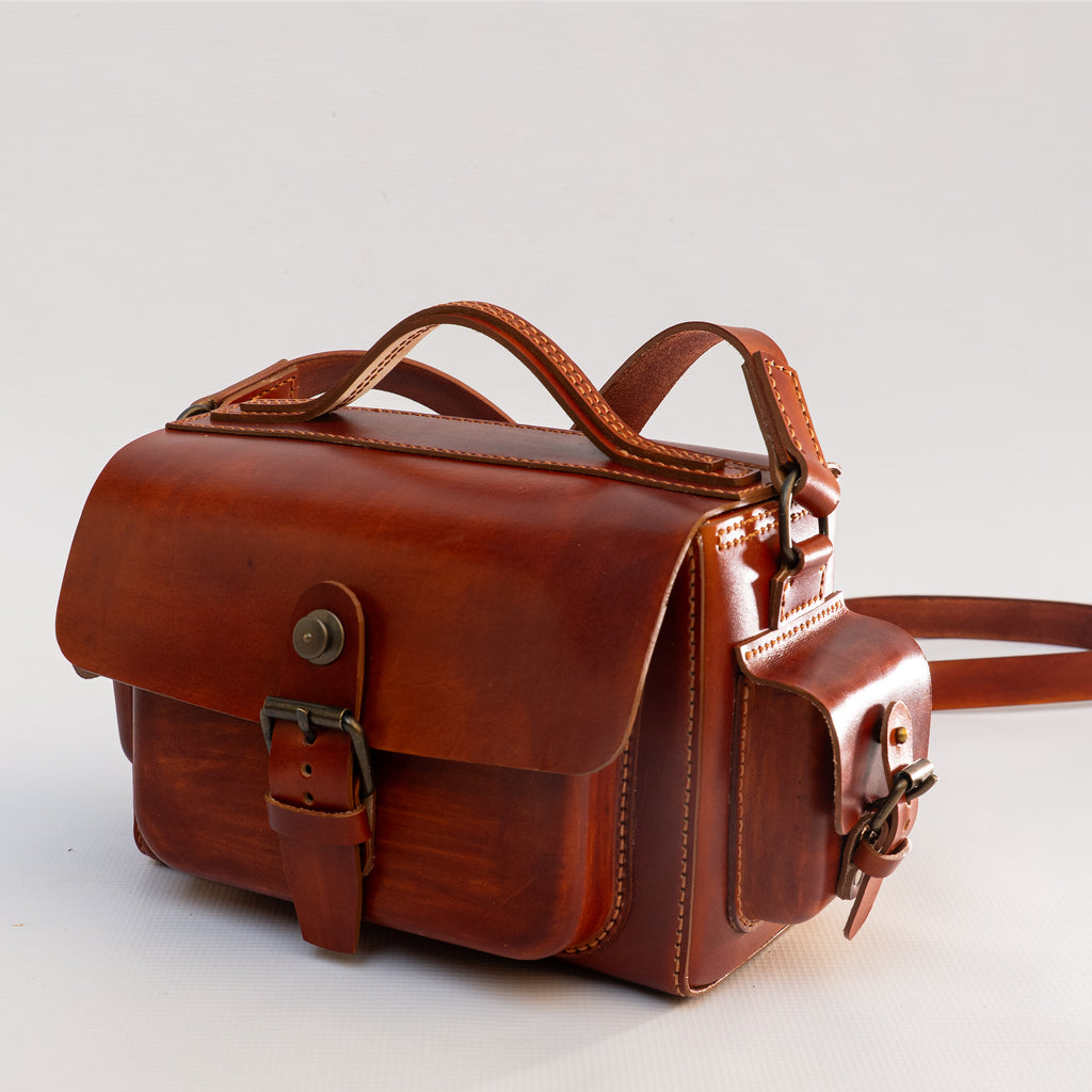 Livingstone Handmade Leather Crossbody Bag