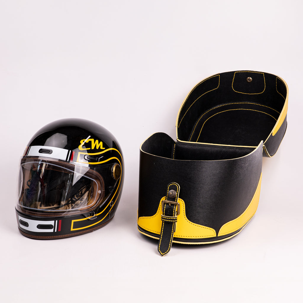 Retro Scooter Leather Top Case