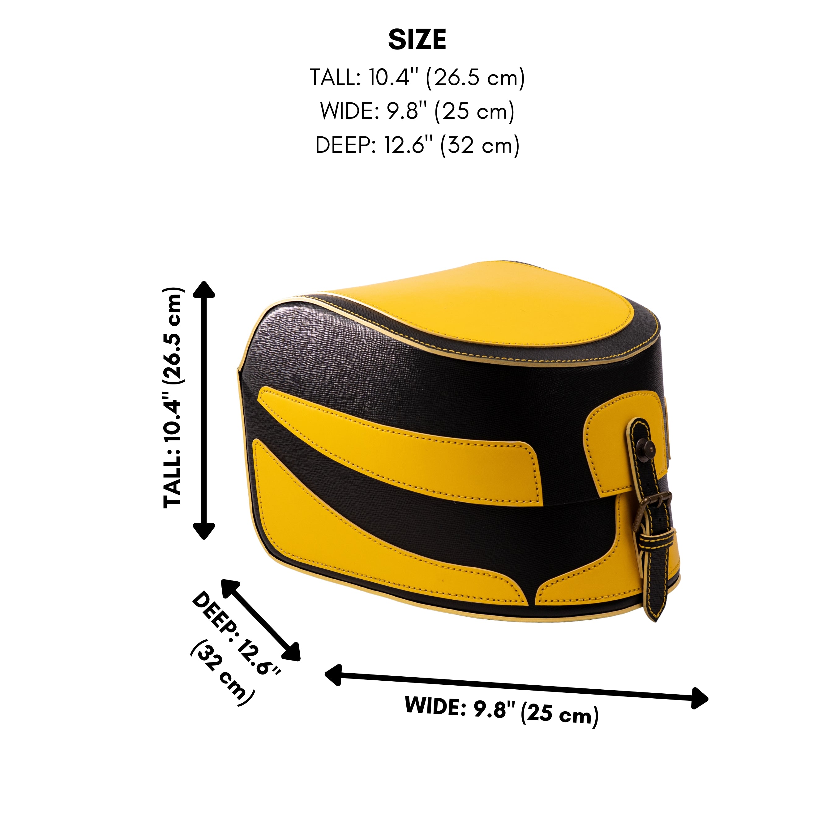 Retro Scooter Leather Top Case