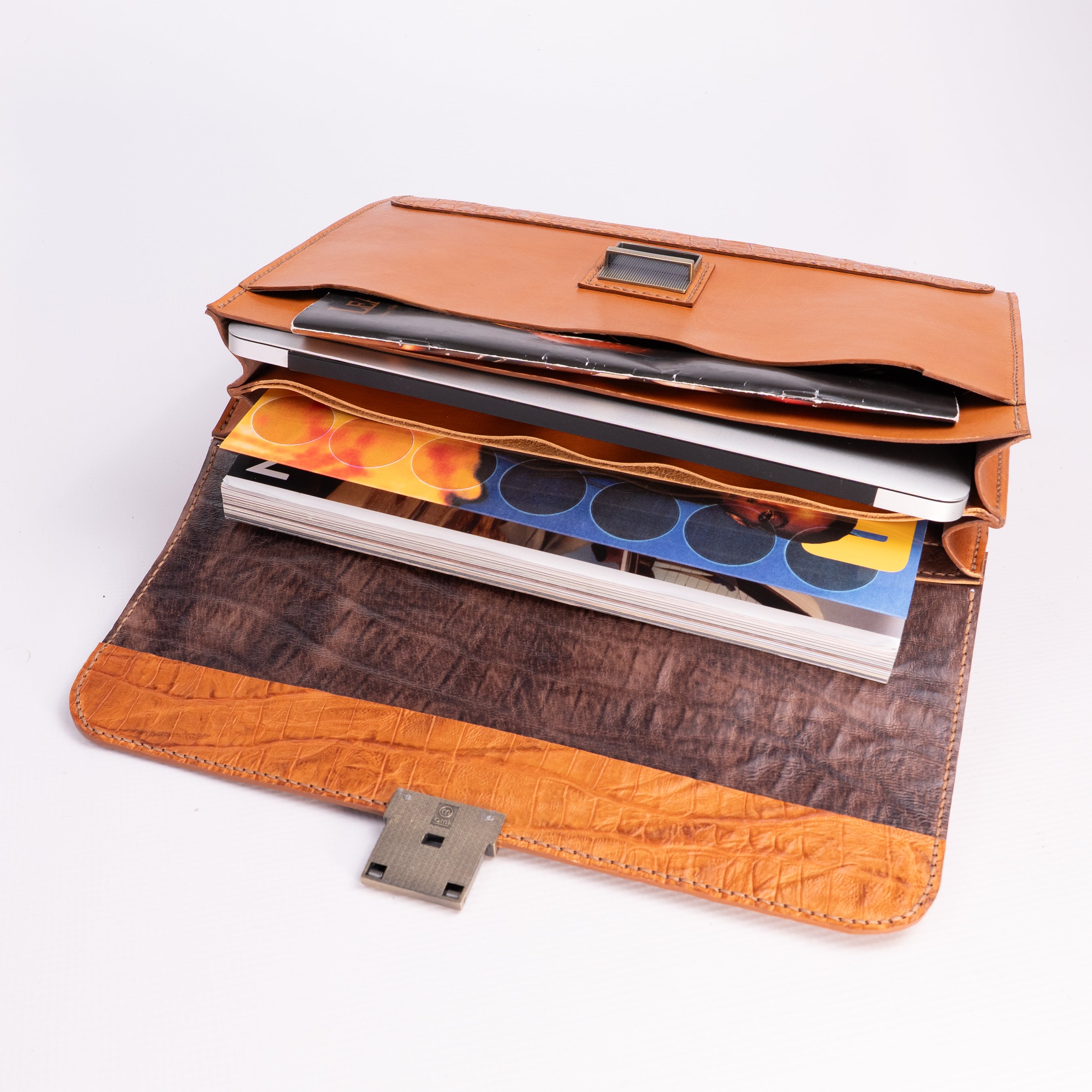 Specter Handcrafted Leather Briefcase