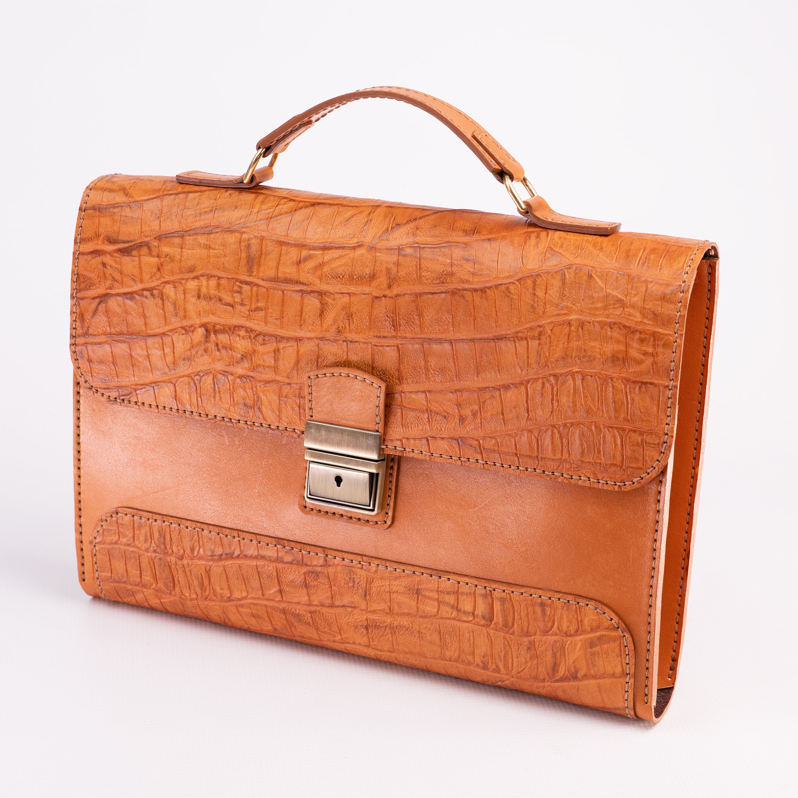 Specter Handcrafted Leather Briefcase