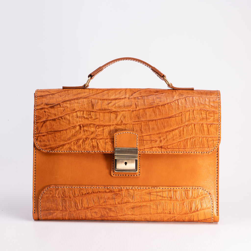 Specter Handcrafted Leather Briefcase