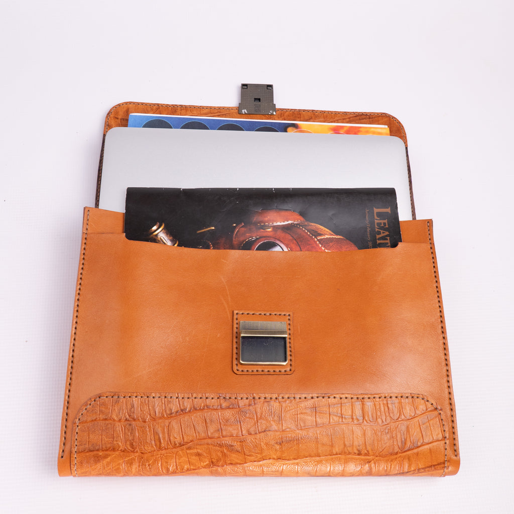 Specter Handcrafted Leather Briefcase
