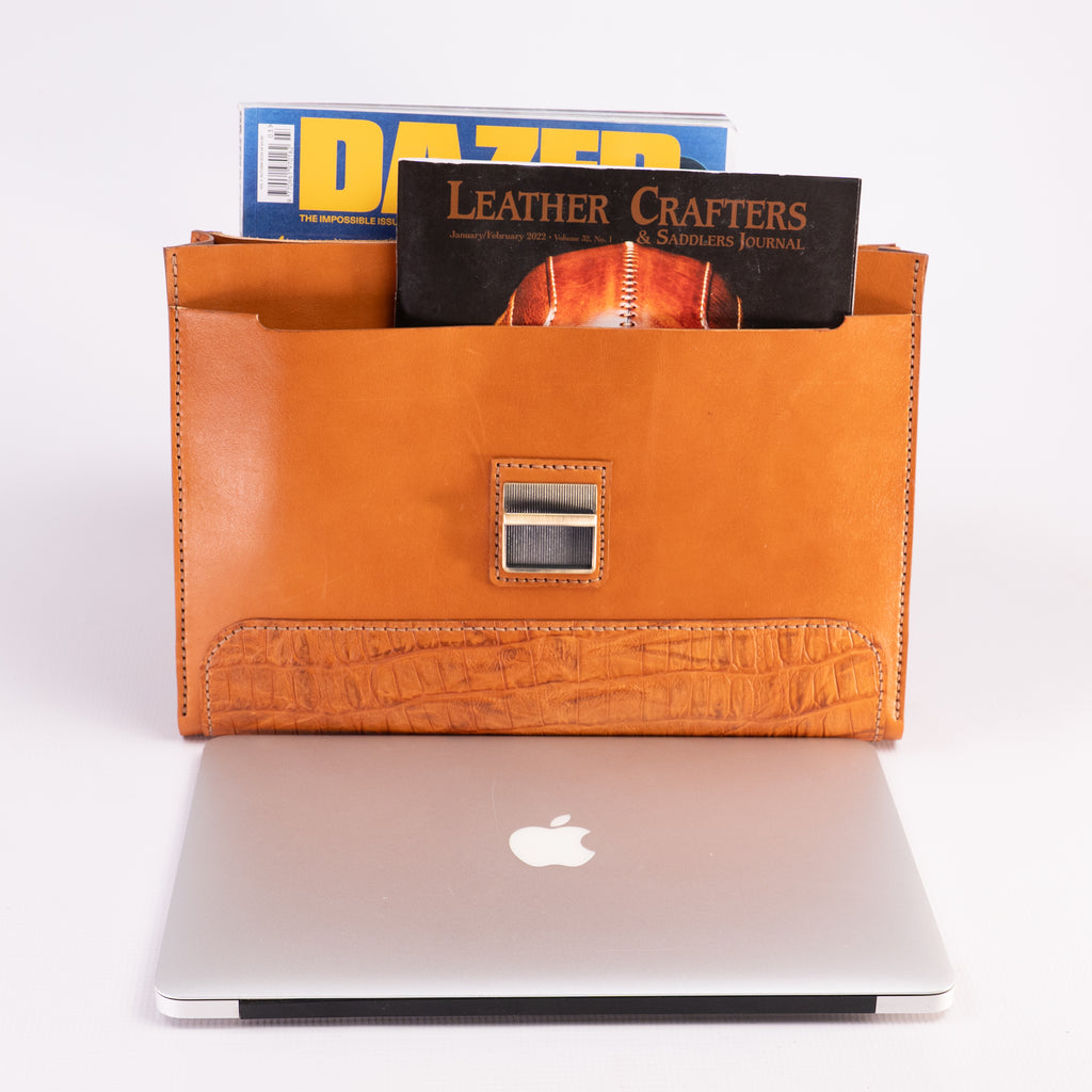 Specter Handcrafted Leather Briefcase