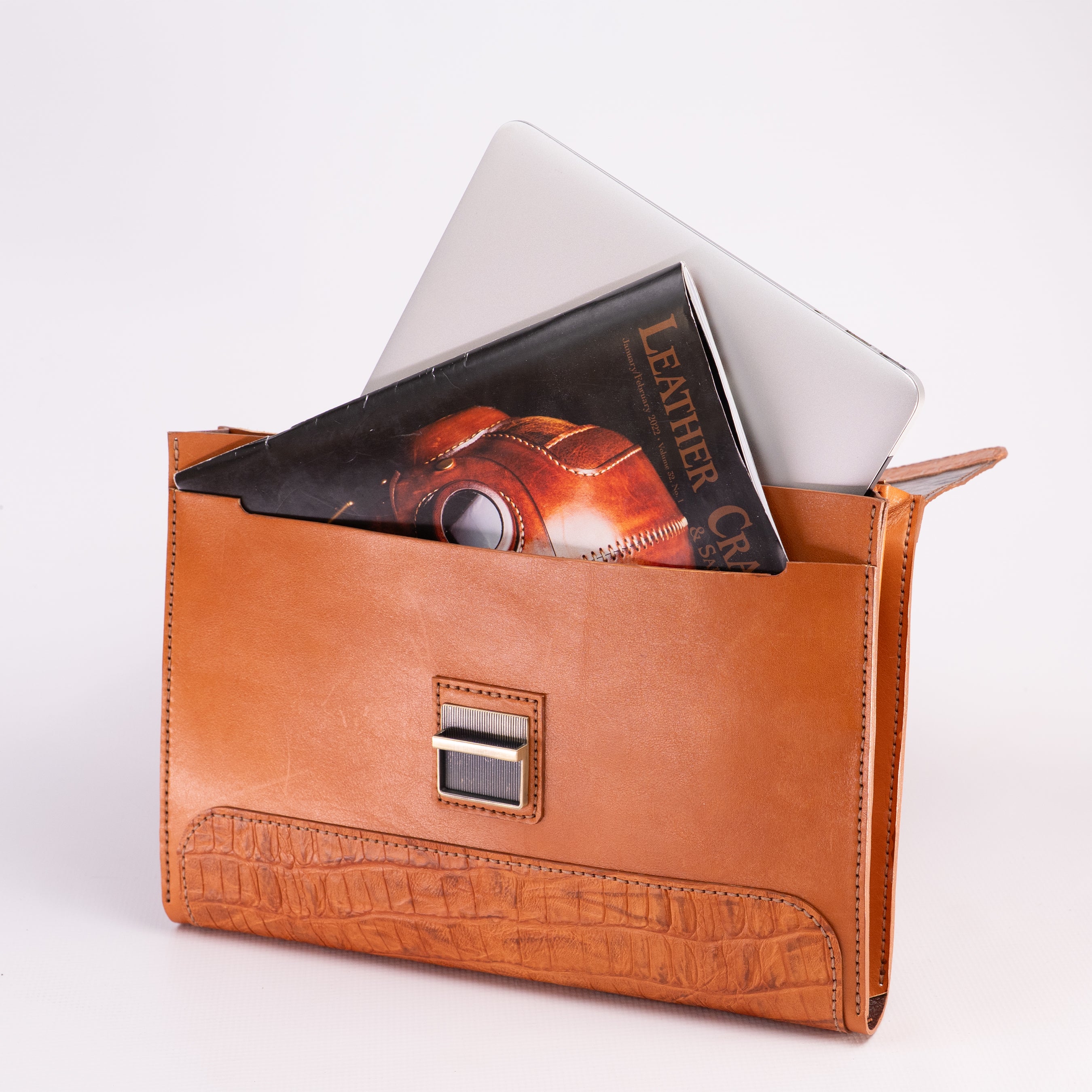 Specter Handcrafted Leather Briefcase