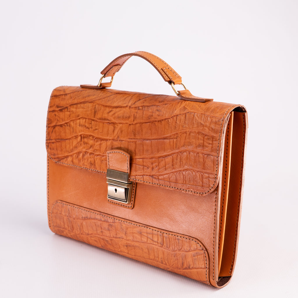 Specter Handcrafted Leather Briefcase