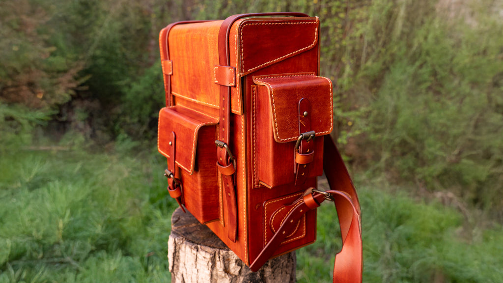 Toshiro Vegetable Tanned Leather Backpack