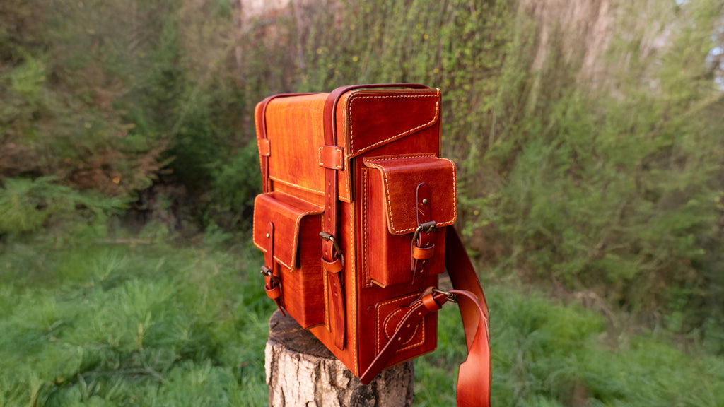 Toshiro Vegetable Tanned Leather Backpack