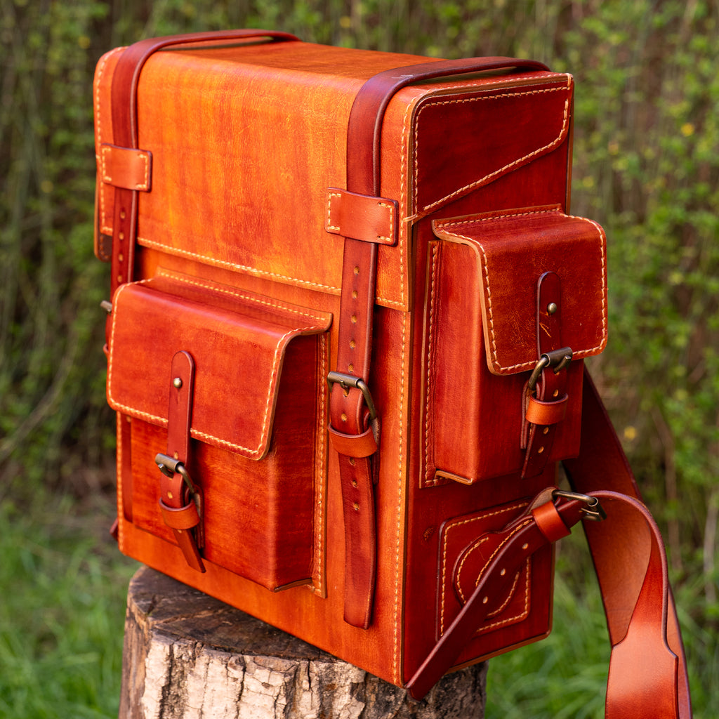 Toshiro Vegetable Tanned Leather Backpack