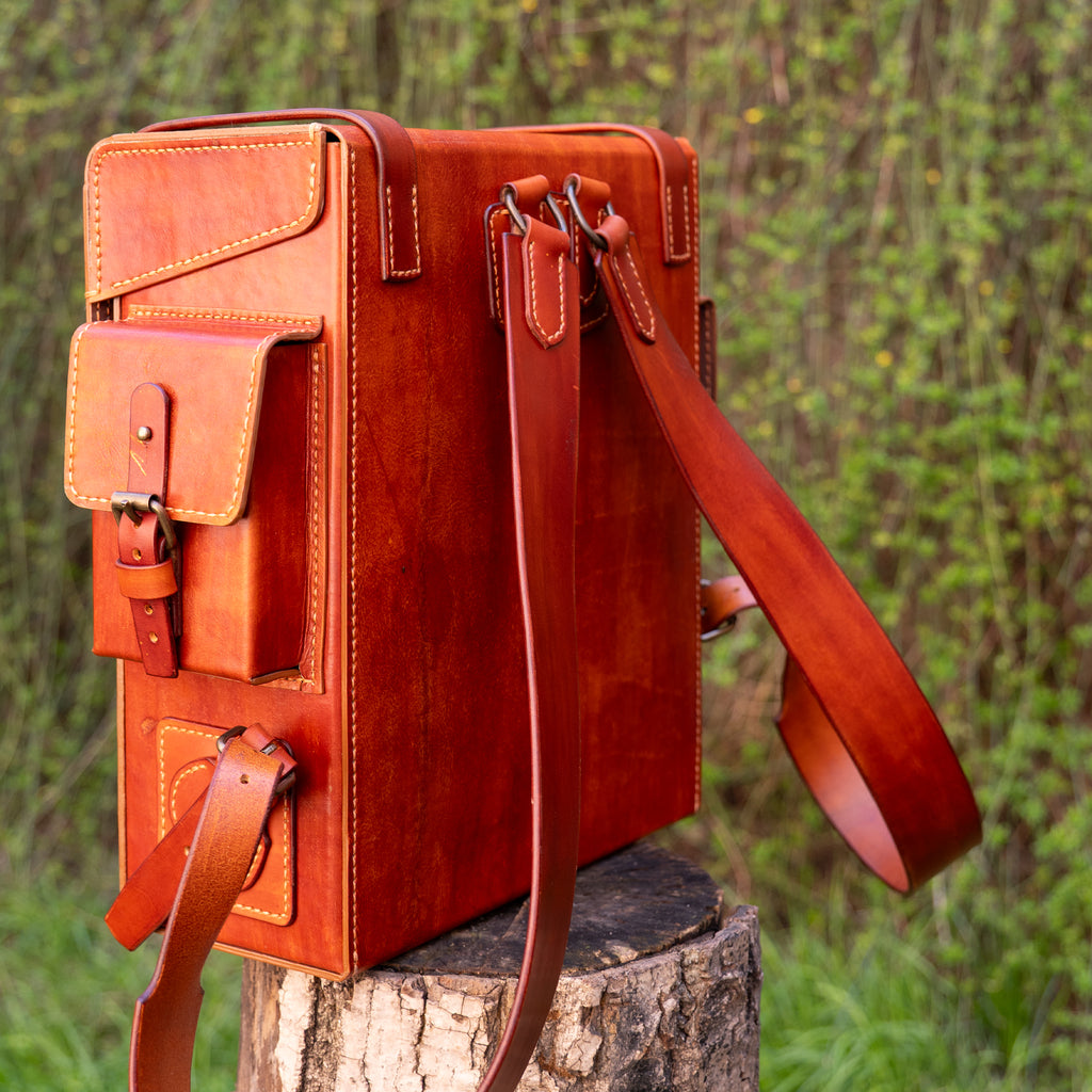 Toshiro Vegetable Tanned Leather Backpack