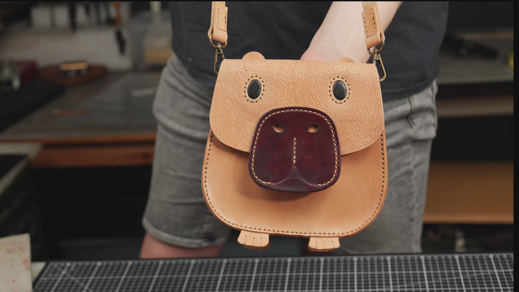 Capybara Handcrafted Leather Bag